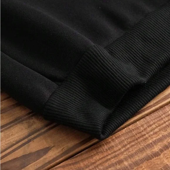 Women's Halloween Skeleton & Letter Print Fleece Sweatshirt Sz XL - Picture 4 of 15